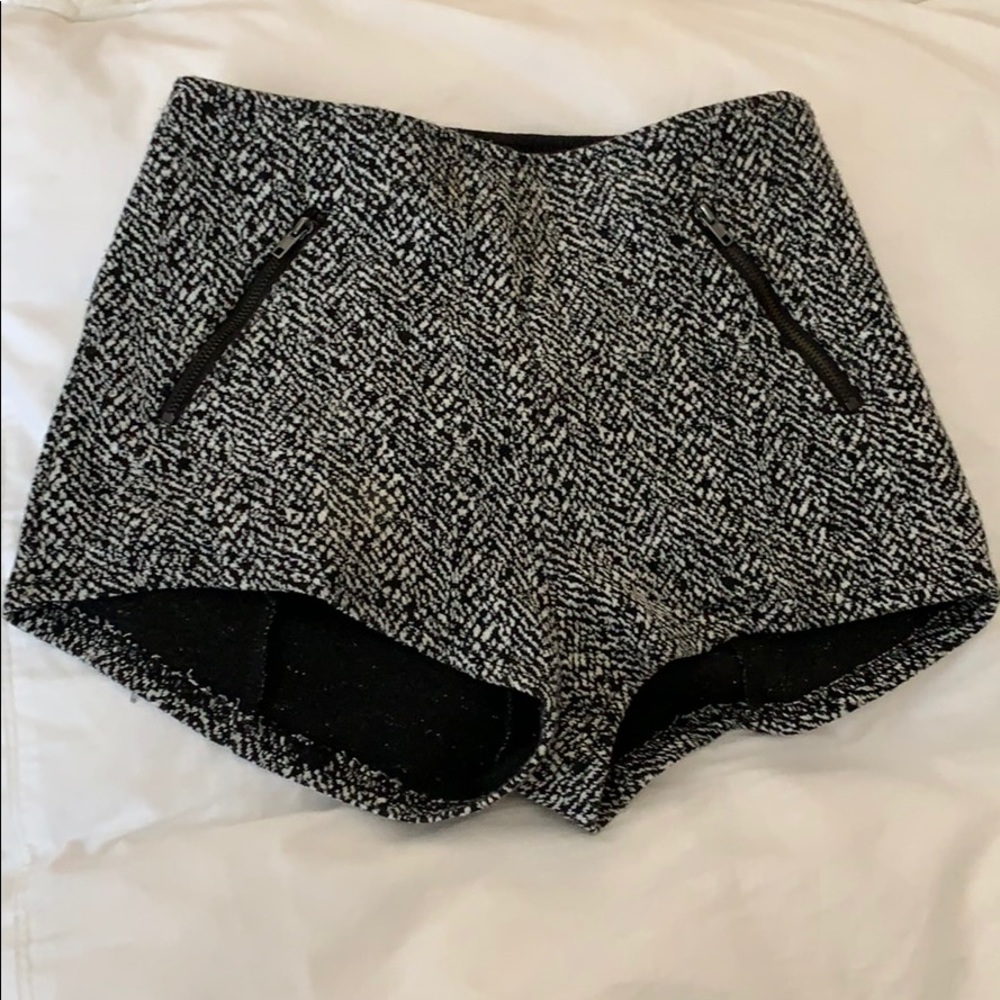 Urban outfitters high waisted knit shorts